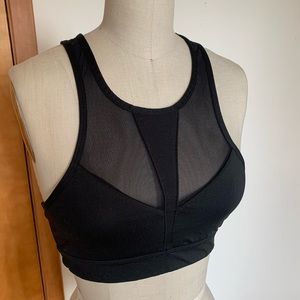 Manduka Veracious Mesh Sports Bra Black